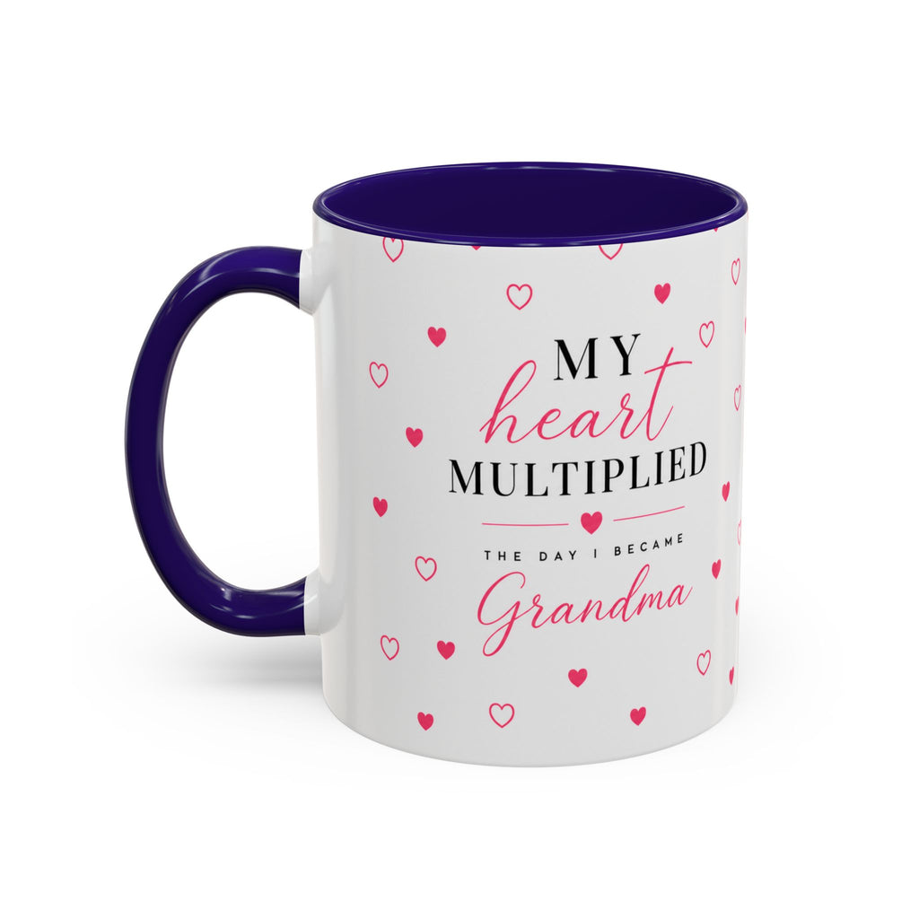 My Heart Multiplied Grandma Mug | 11oz or 15oz Ceramic