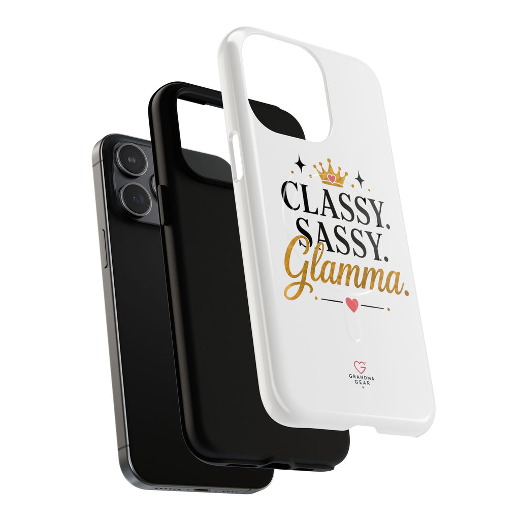 Phone Case — “Classy. Sassy. Glamma.” Magnetic Tough Protective Cover