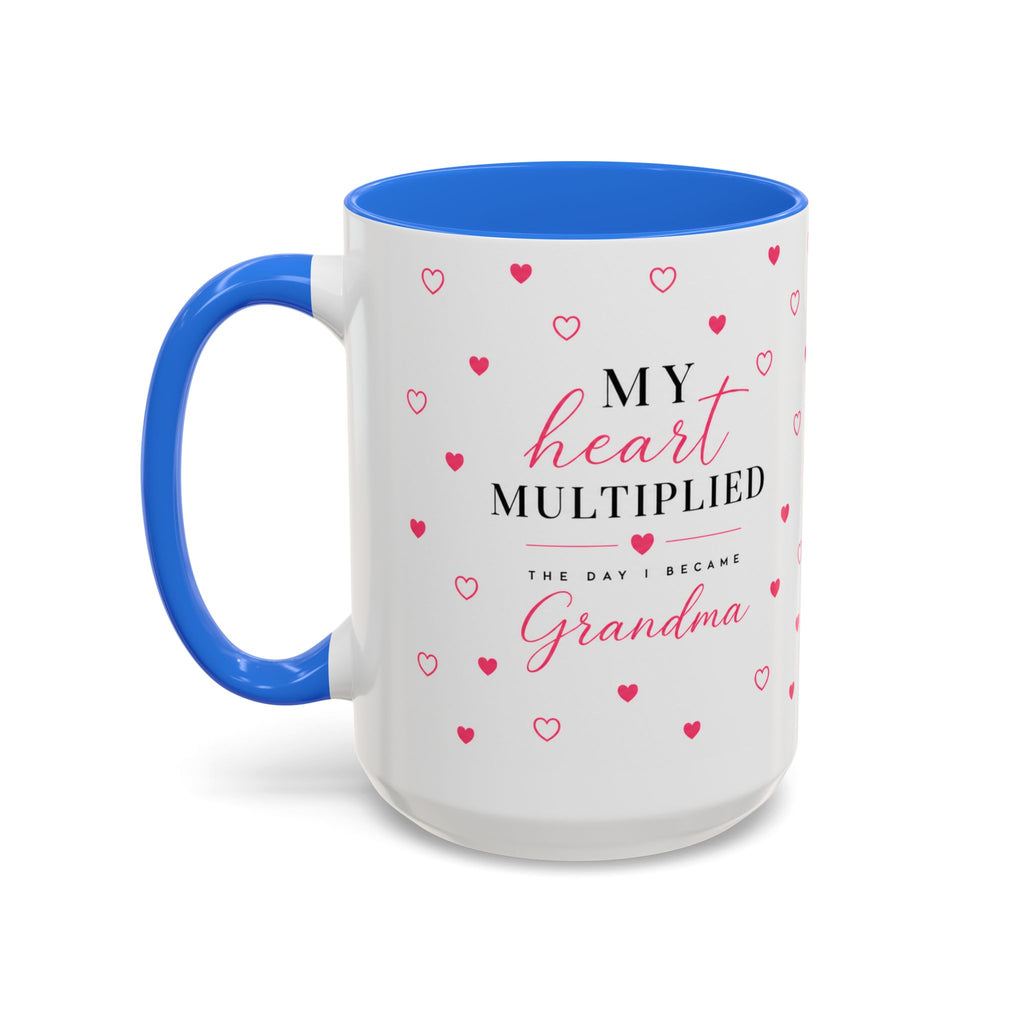 My Heart Multiplied Grandma Mug | 11oz or 15oz Ceramic