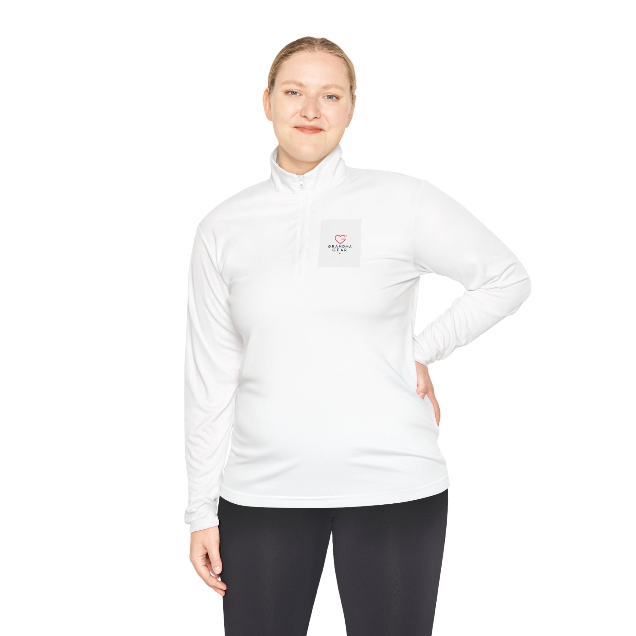 Grandma Looks Good On Me Quarter-Zip Pullover | Grandma Crewneck