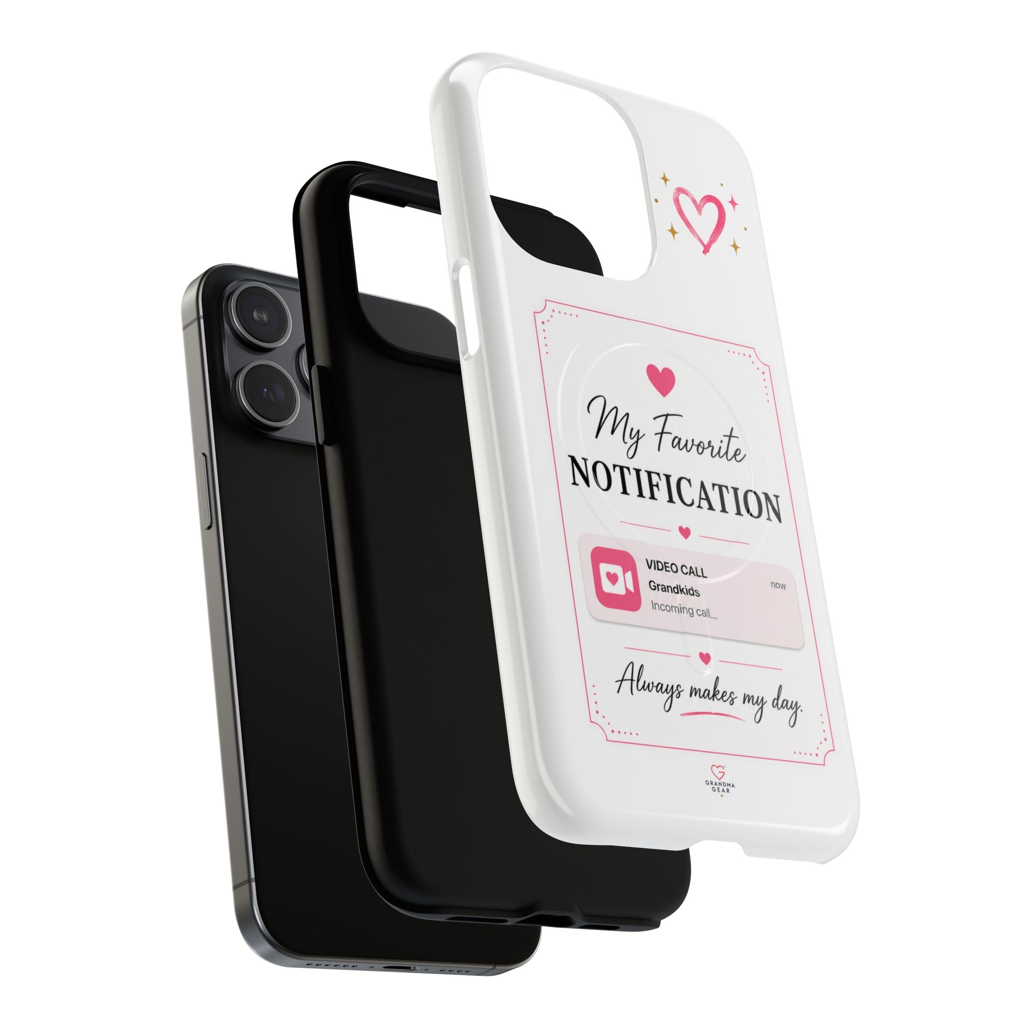 My Favorite Notification phone case | Cute heart video call design