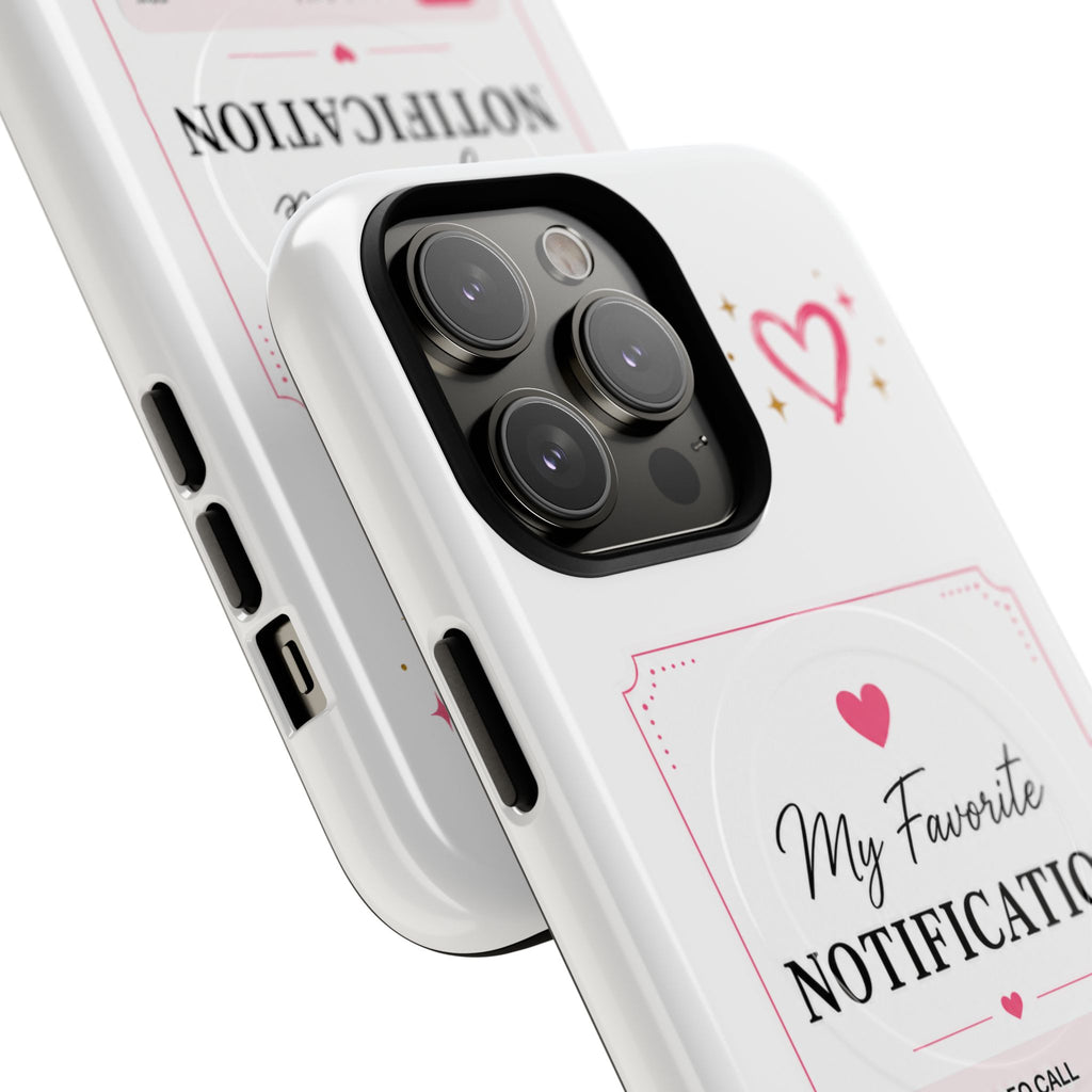My Favorite Notification phone case | Cute heart video call design