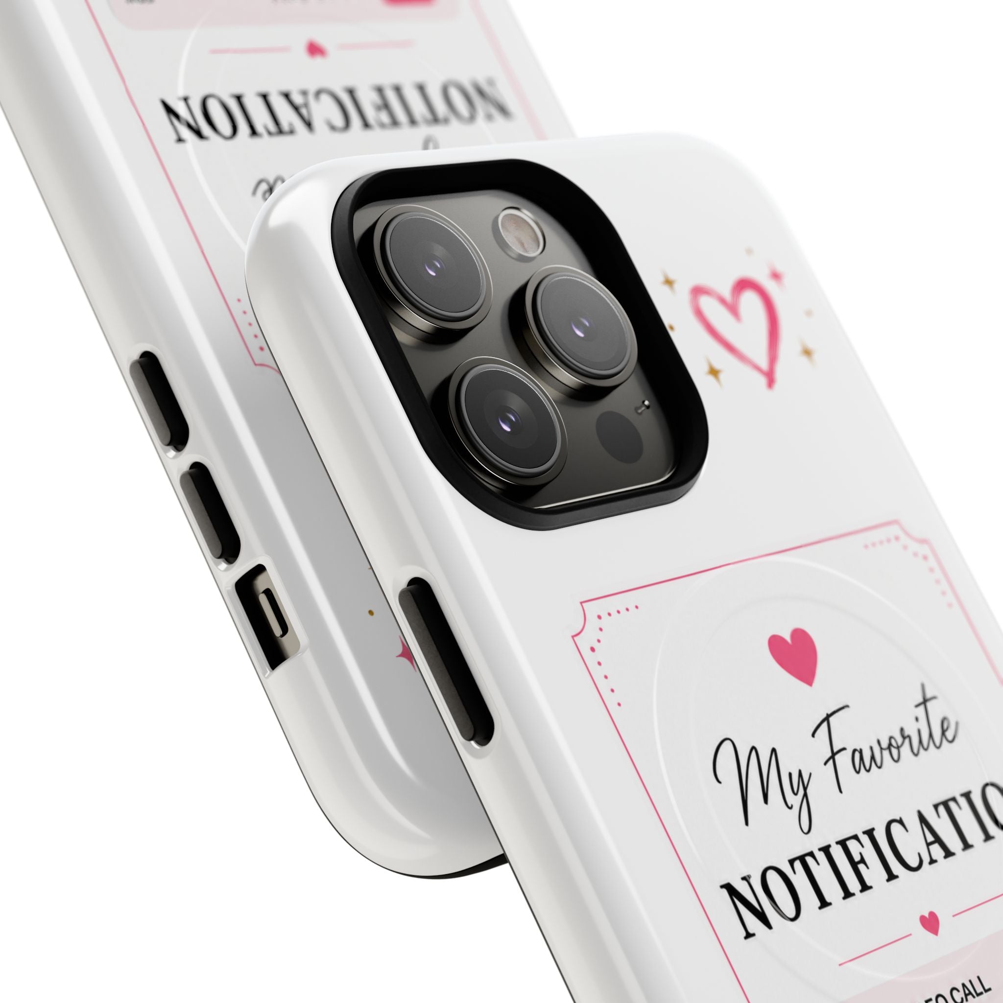 My Favorite Notification phone case | Cute heart video call design