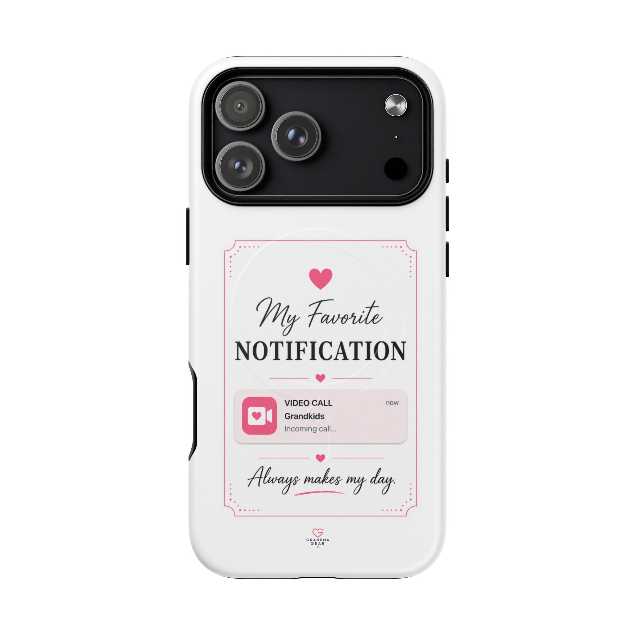 My Favorite Notification phone case | Cute heart video call design