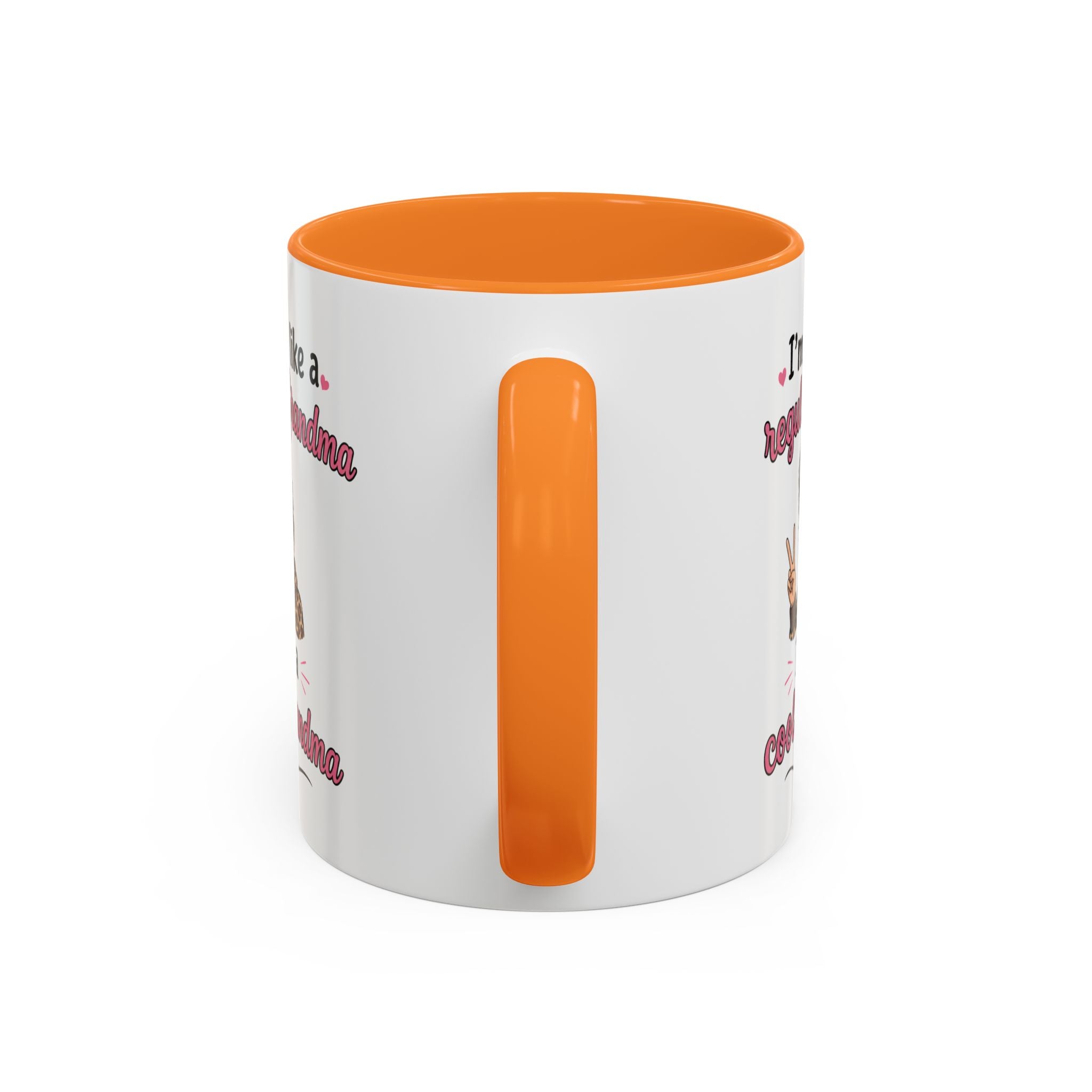 Cool Grandma illustration mug | 11oz 15oz colorful ceramic mug