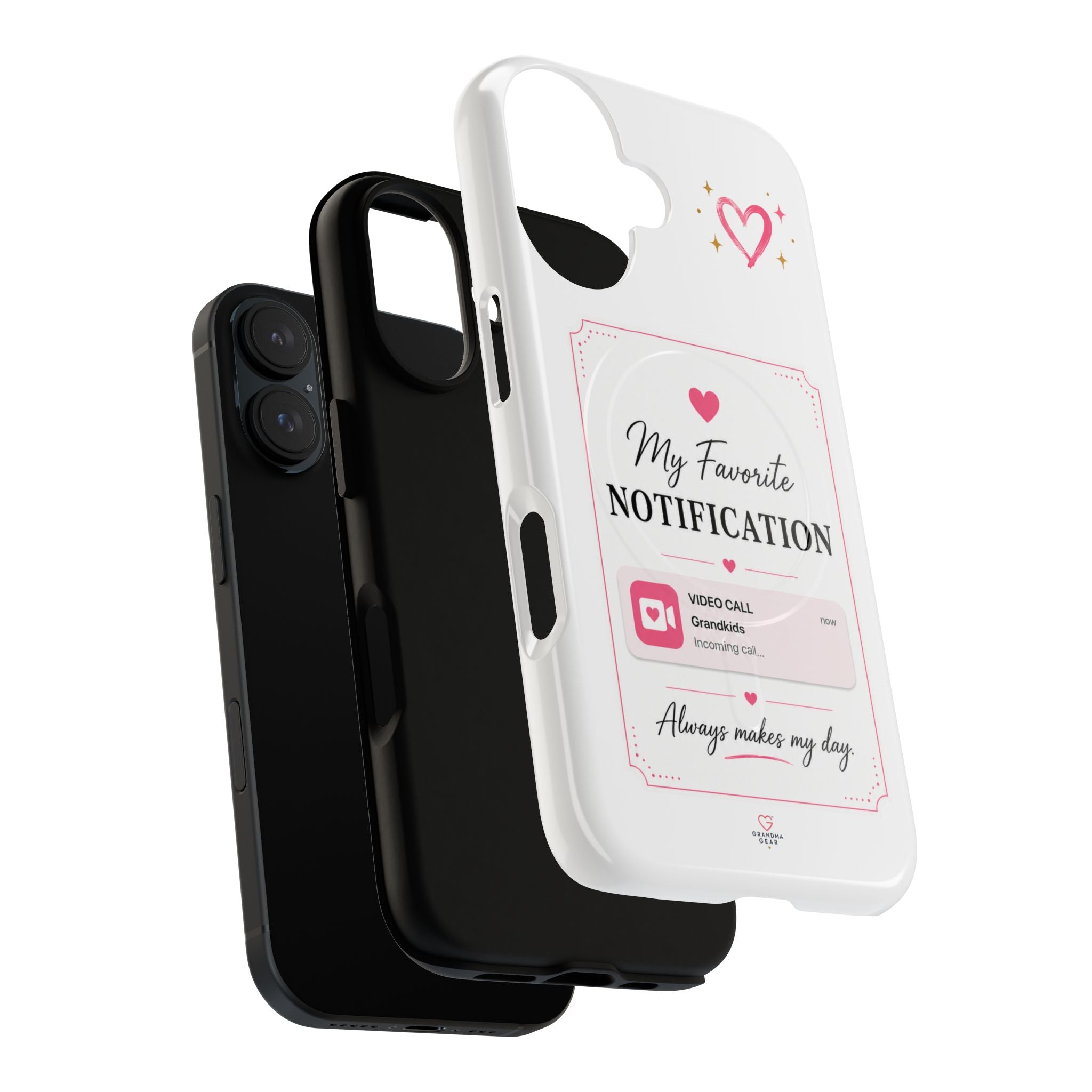 My Favorite Notification phone case | Cute heart video call design