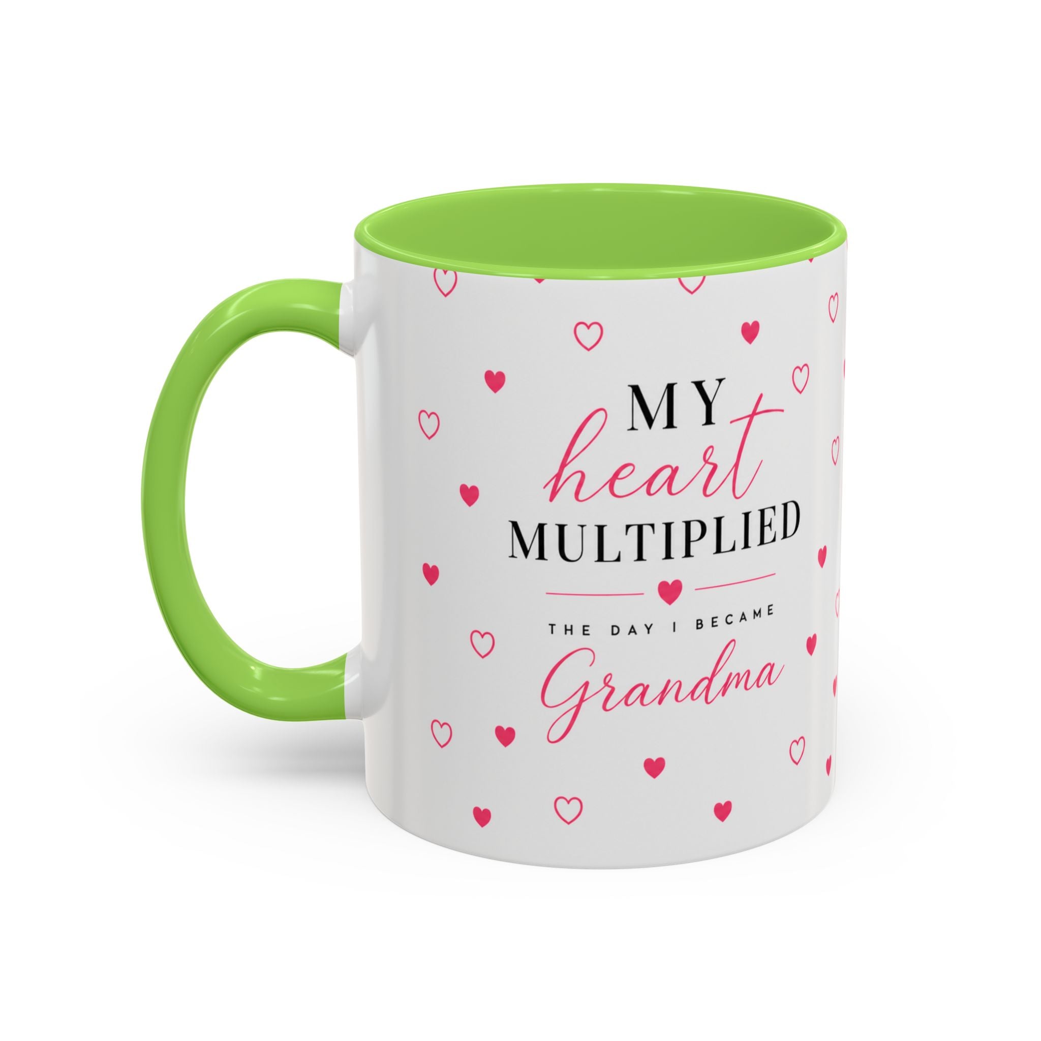My Heart Multiplied Grandma Mug | 11oz or 15oz Ceramic