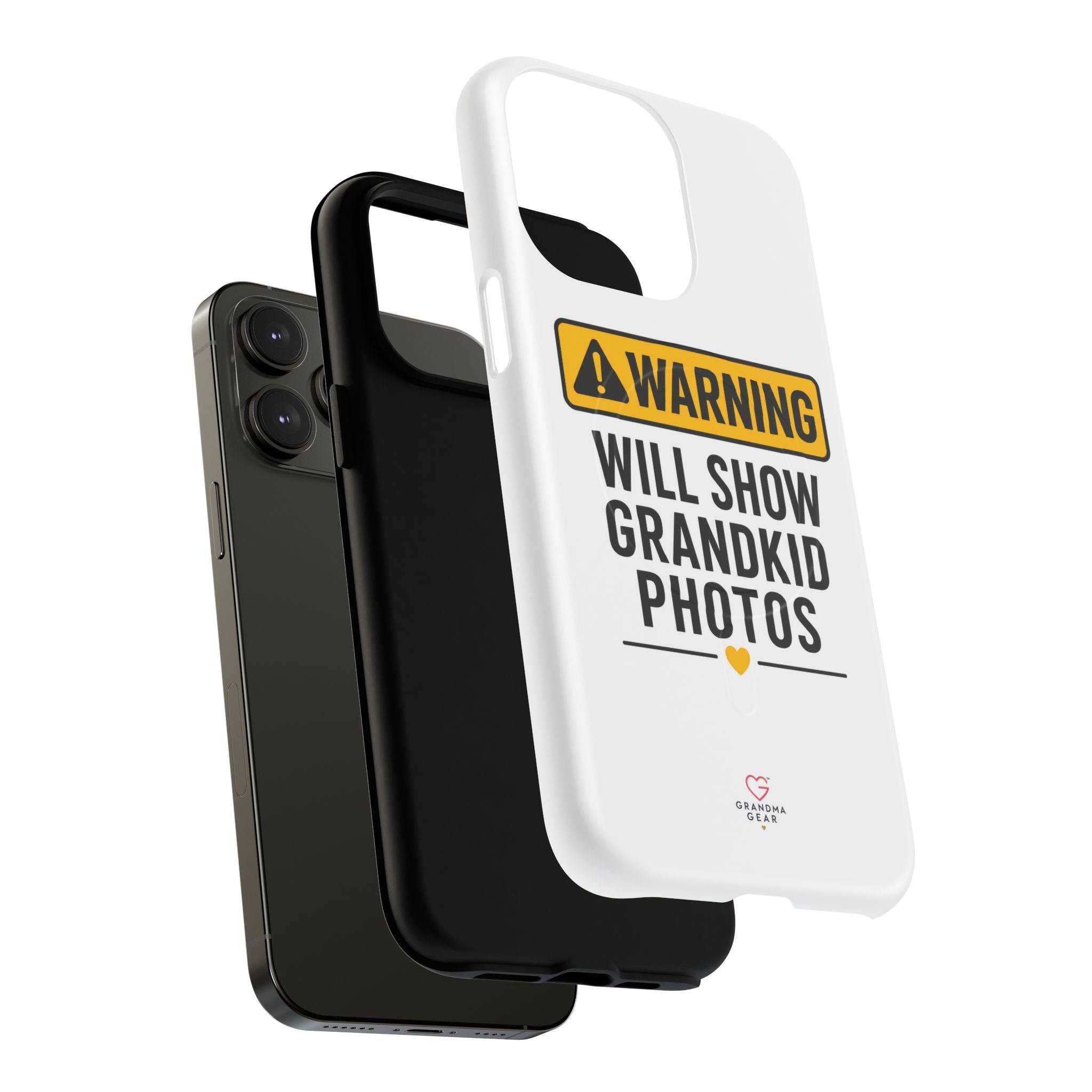 Phone Case — "Warning: Will Show Grandkid Photos" Tough Magnetic Case