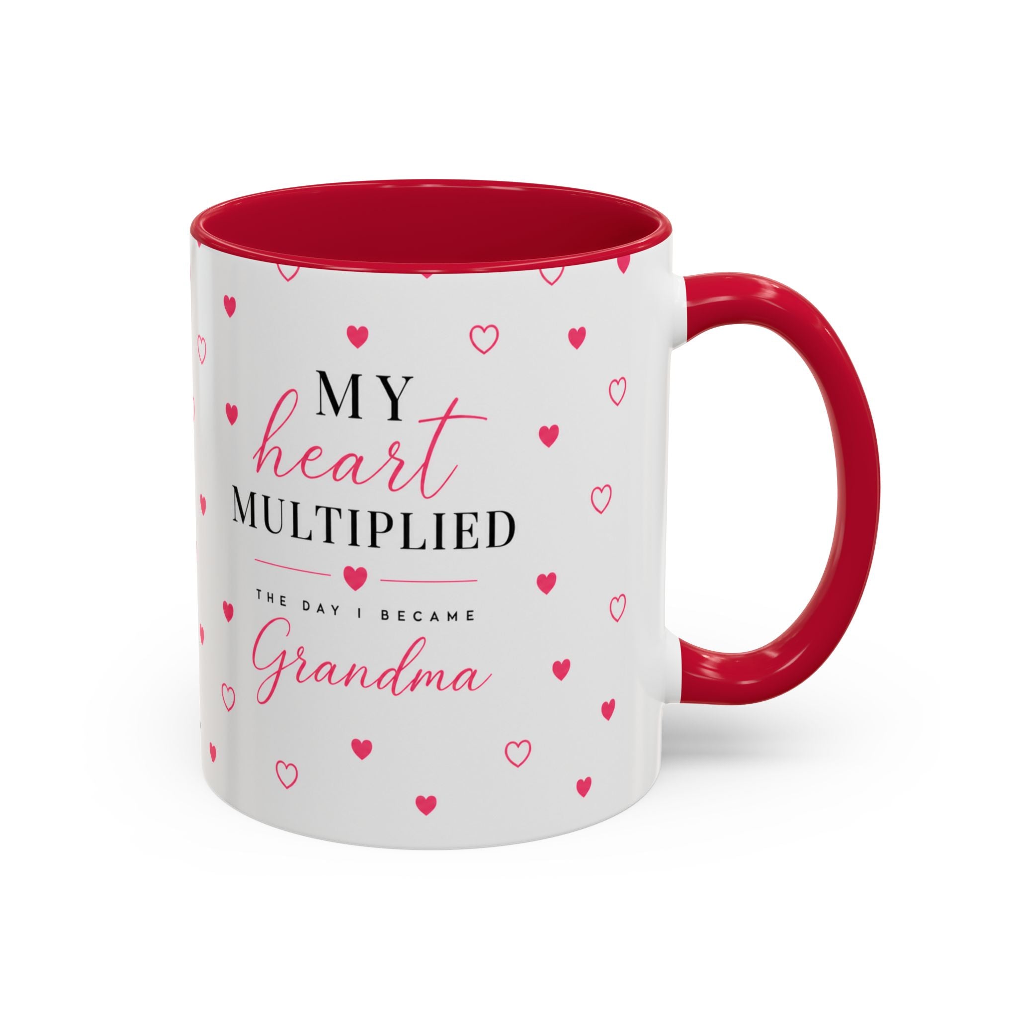 My Heart Multiplied Grandma Mug | 11oz or 15oz Ceramic