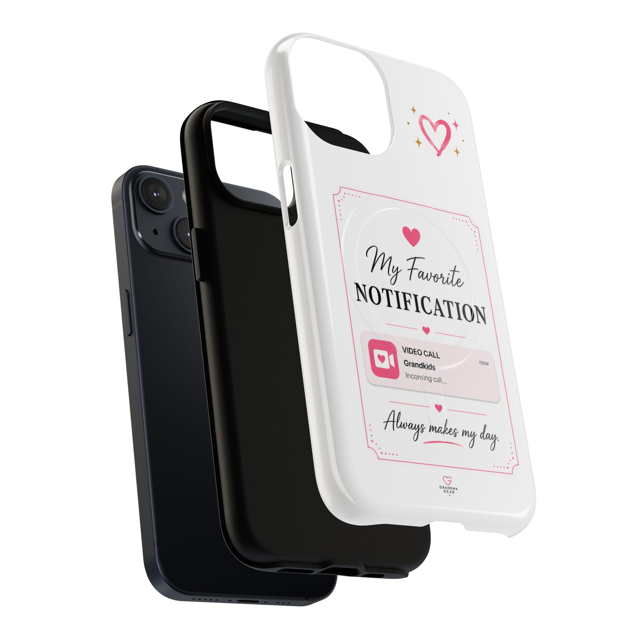 My Favorite Notification phone case | Cute heart video call design
