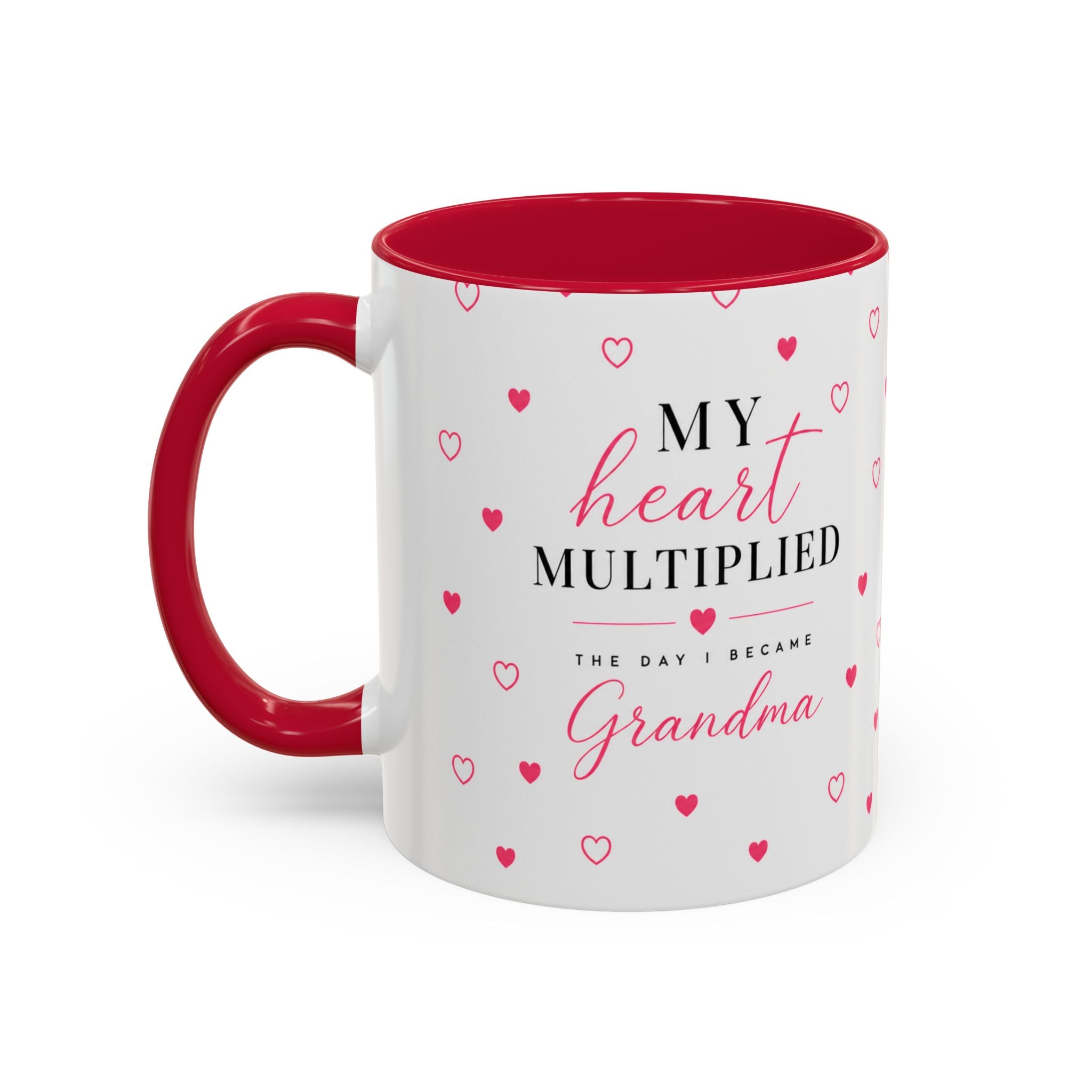 My Heart Multiplied Grandma Mug | 11oz or 15oz Ceramic