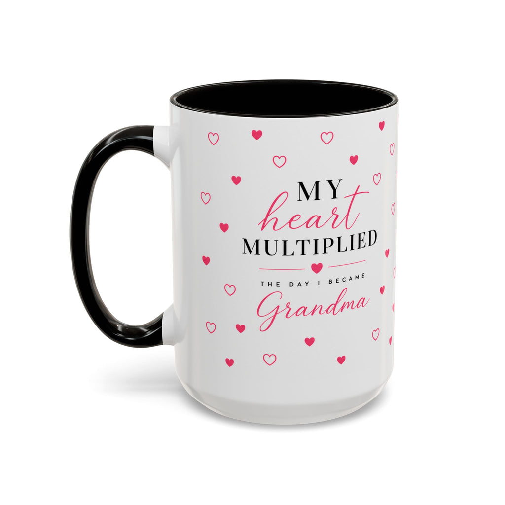 My Heart Multiplied Grandma Mug | 11oz or 15oz Ceramic