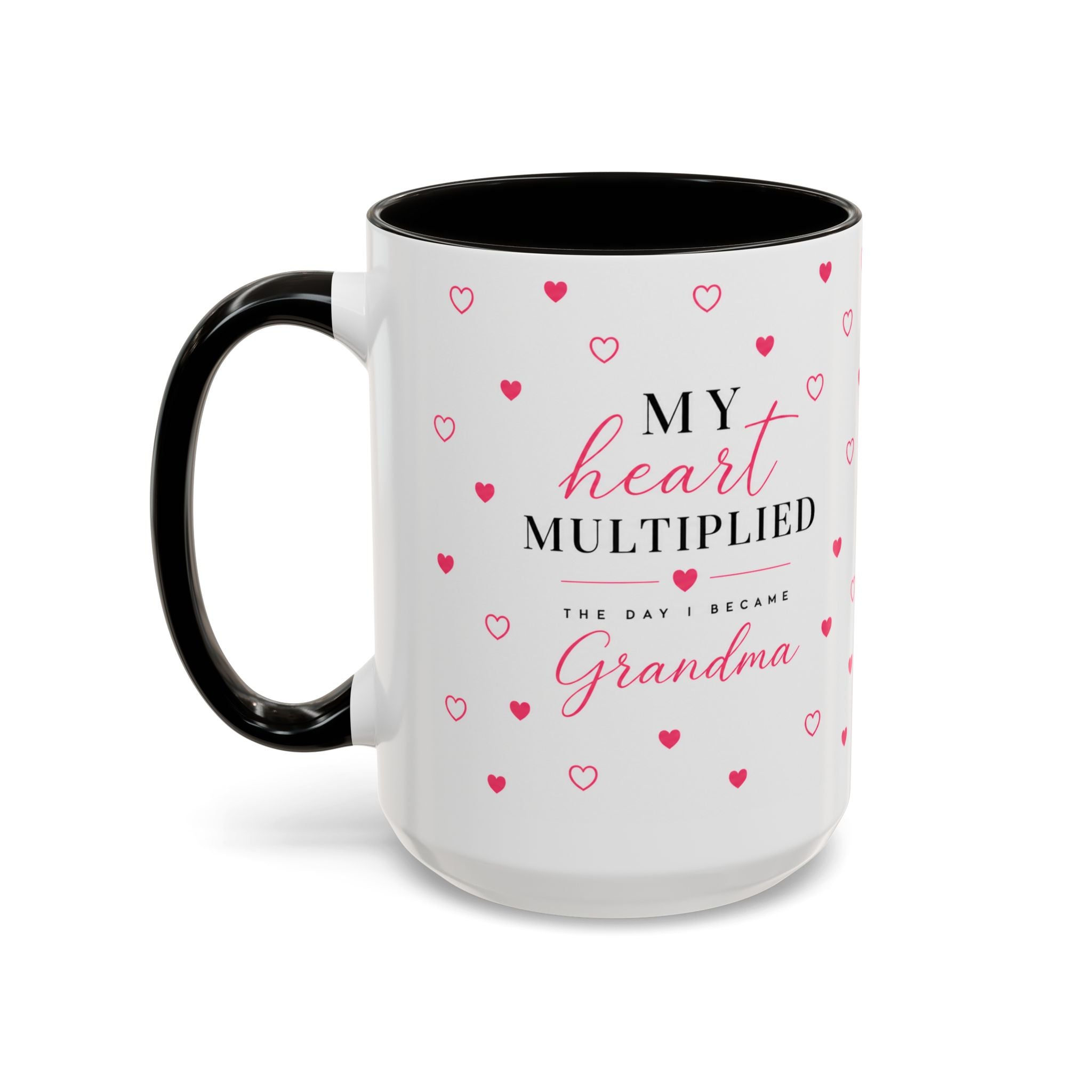 My Heart Multiplied Grandma Mug | 11oz or 15oz Ceramic