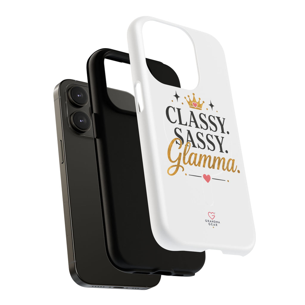 Phone Case — “Classy. Sassy. Glamma.” Magnetic Tough Protective Cover