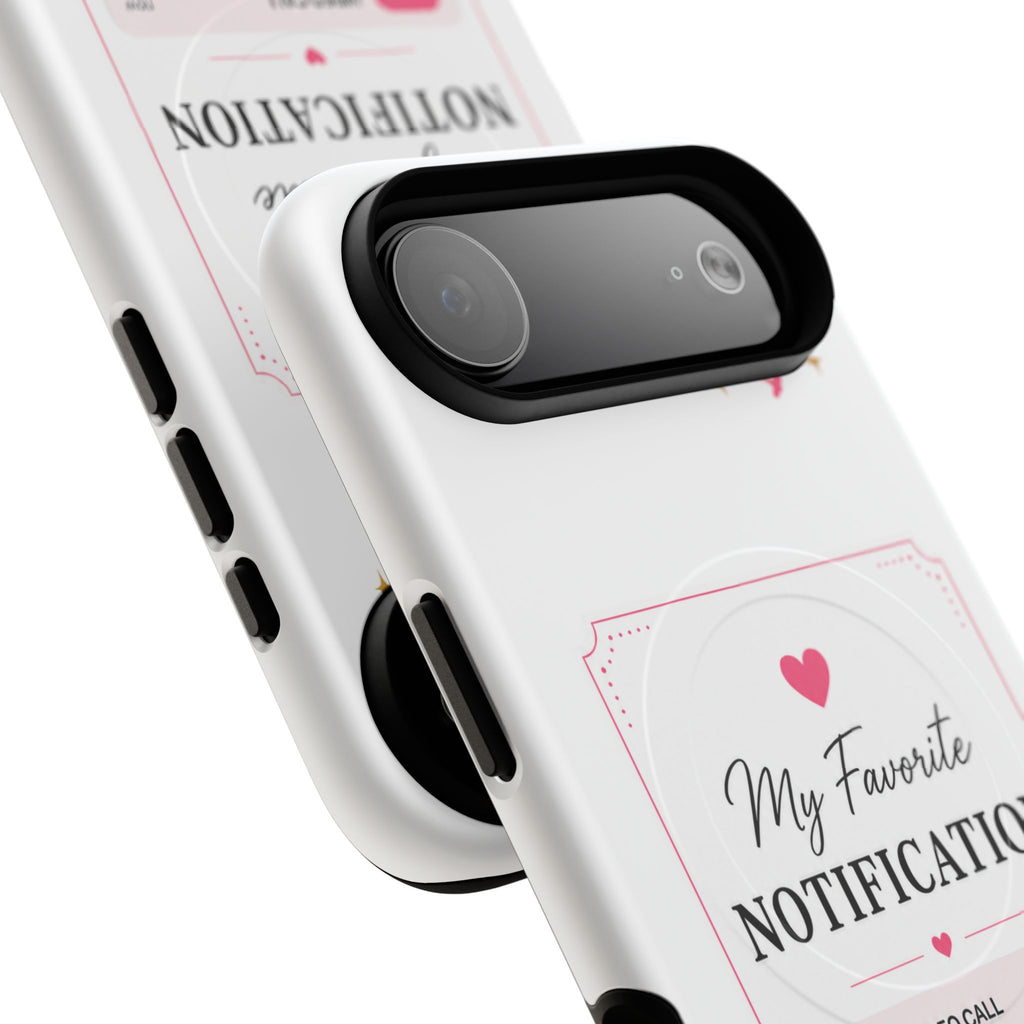 My Favorite Notification phone case | Cute heart video call design