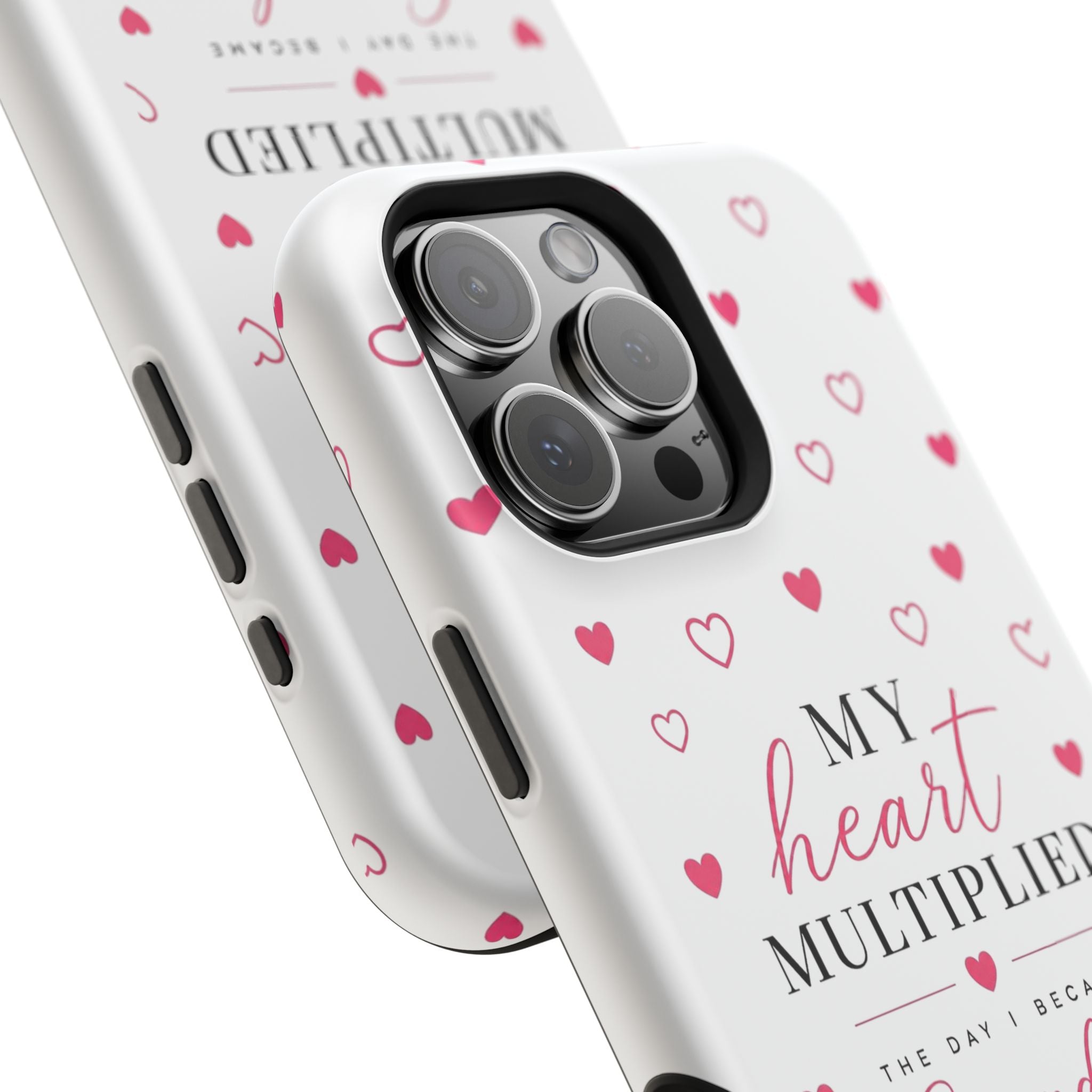 Grandma Phone Case — "My Heart Multiplied" Magnetic Impact‑Resistant Case