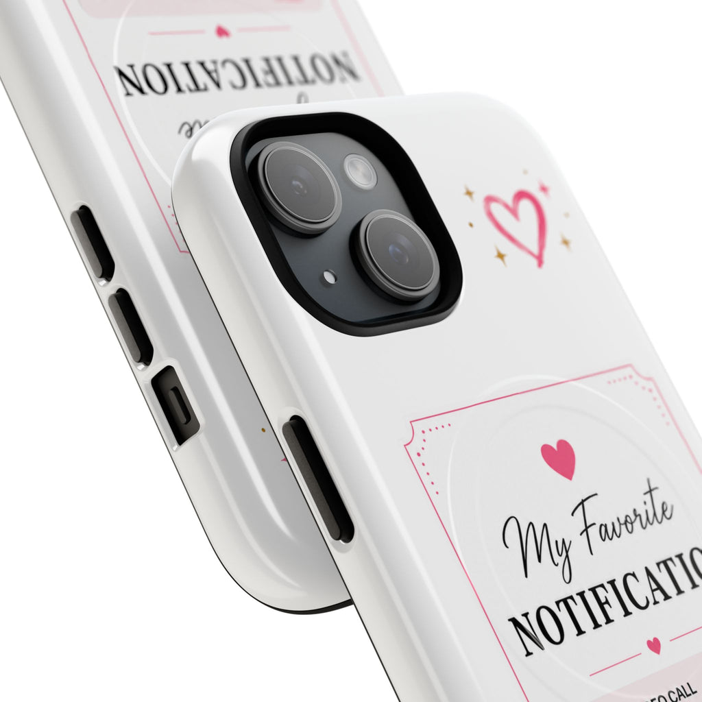 My Favorite Notification phone case | Cute heart video call design