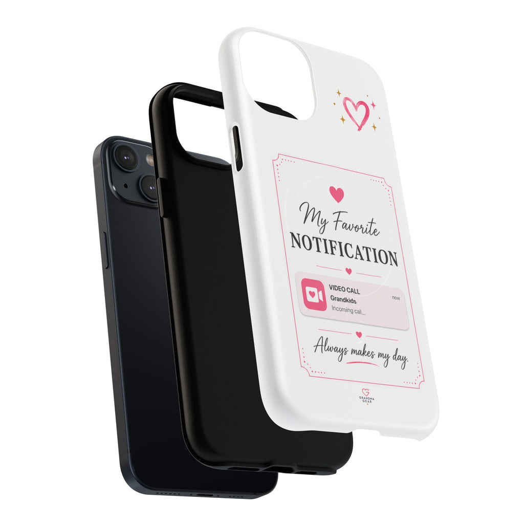 My Favorite Notification phone case | Cute heart video call design
