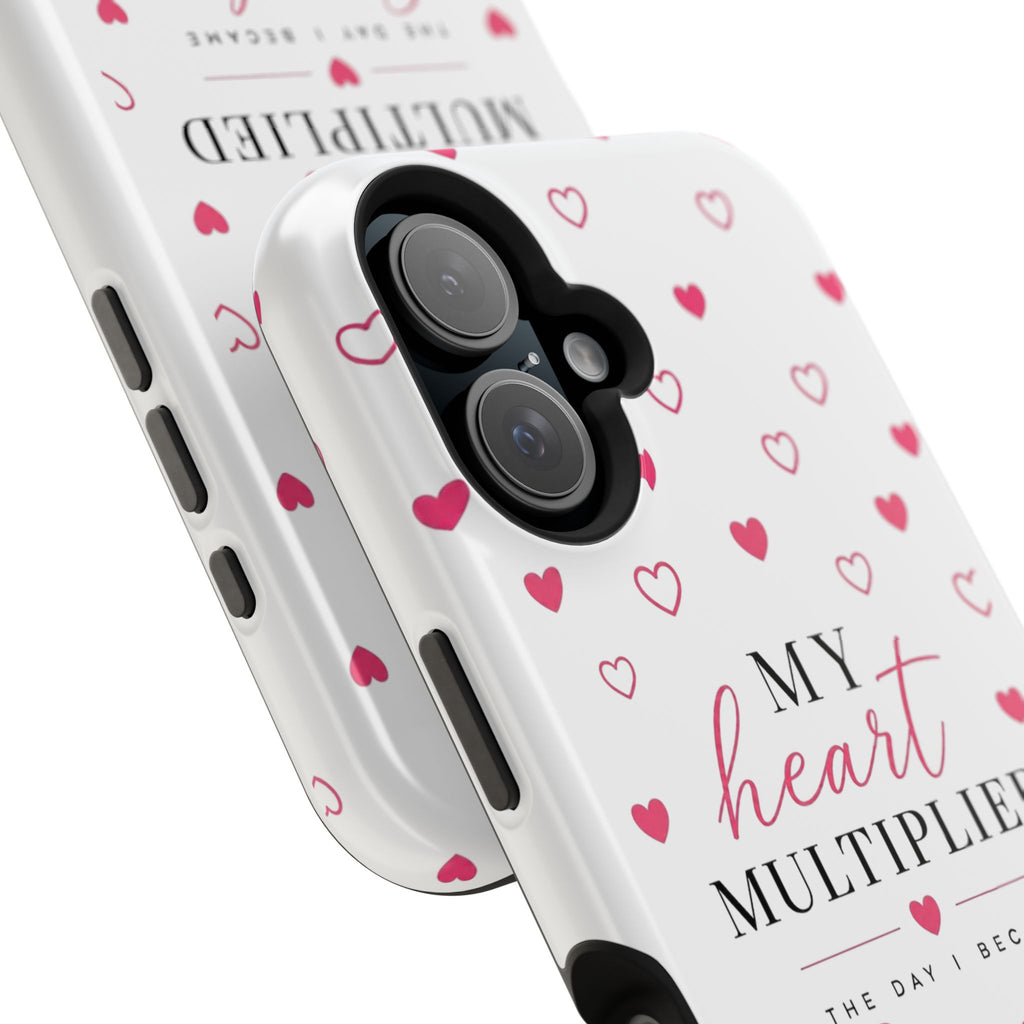 Grandma Phone Case — "My Heart Multiplied" Magnetic Impact‑Resistant Case